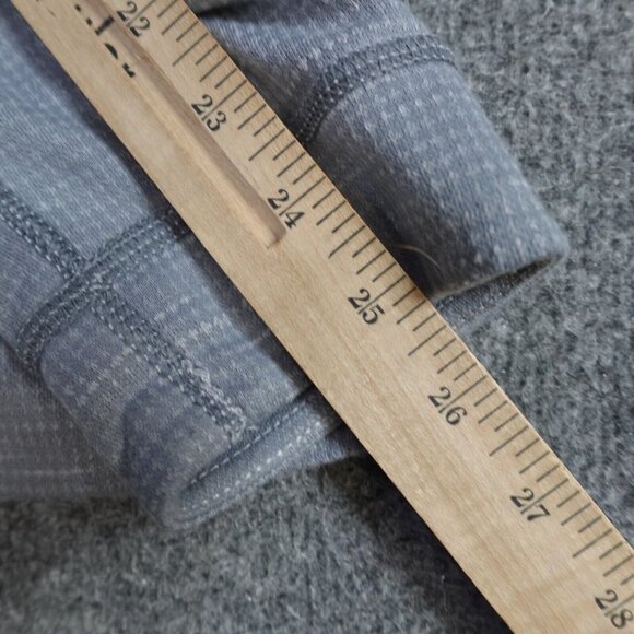 Tommy Bahama Pullover Shirt L Gray Long Sleeve 1/4 Zip Poly Cotton Reversible - Picture 12 of 12